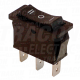 Aparatna sklopka tri poloz. cr na I-0-II166A. 250V AC