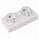 Prikljucnica na zid zidni pre kidac2×16A/250VAC. IP20 SCHU