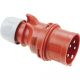 Utikac-obrtac faze 16A 5P 6h I P44(7015-6)