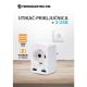Utikac-uticnica   2 USB punjac  5V/2A  250V/16A