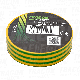 PVC izolaciona traka 20m x 18mm žuto zelena