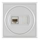 P  Komun. prikjuc. RJ45 8/8  sa jednim modulom Cat6 UTP
