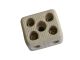 Keramička dvopolna klema 2.5-3mm²