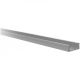 Alu profil za LED traku  2m 8-10mm siva