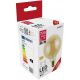 LED filament lopta G95 7W E27 2500K amber