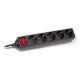 Produzni kabel crni  p  5g/1.4m 3x1/H05VV-F