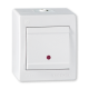 POWER Prekidac unakrsni beli I . PVC IP44 10A 250V