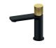Baterija za lavabo - hladna voda STOLZ S2 crno-zlatna 254101BG Rosan