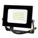 LED reflektor 20W 1600lm 4000K IP65 crni