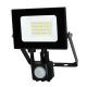 LED reflektor sa senzorom 20W 4000K crni