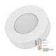 LED panel okrugli nadgradni 6W 3u1 beli
