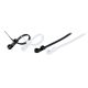 Vezica za kablove sa rupom 3.6x145mm crna