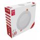 LED panel okrugli ugradni  6W 3000K 410lm alu