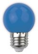 LED dekorativna sijalica G45 1W E27 plava