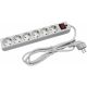 Prenaponska prenosna uticnica  6g/3m  p 3x1.5 16A 250V bela