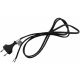 Kabel 2G0.75 1.5m sa utikacem za prezicavanjem crni