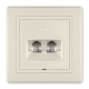 PRESTIGE uticnica telefonska 2 x6/2 krem (611.999)