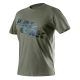 Radna majica maslinasta (CAMO) Neo Tools 81-612