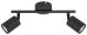 Plafonska lampa Debra 2xGU10 crna IP20