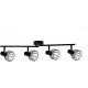 Plafonska spot lampa IVY 4xE14 crna