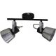 Plafonska spot lampa Maya 2xE14 crna