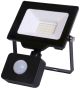 LED reflektor SMD 30W 6400K IP44 sa senzorom crni