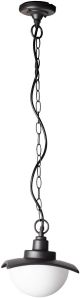 Visilica Avide Exotica 1xE27 crna IP44