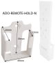 Držač daljinskog Avide dekor oyster beli 44x59x13mm