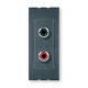 MODE Priklj.audio/video BNC/BN C 1M antracit 6628.A