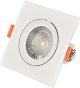 LED ugradni kvadratni spot 5W 6400K 440lm IP20 beli
