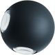 LED spoljna zidna lampa Cairo 12W 3000K IP54 crna