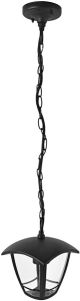 Fenjer visilica Aria 105cm E27 IP44 crna