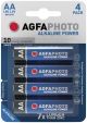 Alkalna baterija AA 1.5V Power plava B4