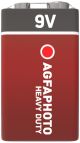 Heavy Duty baterija 9 V crvena AgfaPhoto