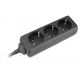 Produzni kabel crni 3g/1.4m  3x1/H05VV-F