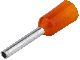 Izolovana završna čaura 0.5mm2 14mm narandžasta