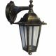 Bast. Fenjer bakarno crni na  dole IP44 240V 60W E27