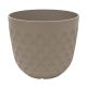 Multy Home EU5100650 saksija Melody Scallop 36 cm (tamno krem)