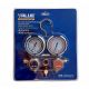 Manometarski set 2 ventila R32 R134A R407C R410A