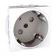 UTICNICA 2P E. 10/16A 250V. 45 . SA ZAST