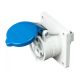 Ind. uticnica ugradna 16A 3P I P44