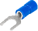 Izolovana plava vilasta stopica 2.5 mm² M4