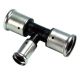 PRESS T-KOMAD AL/PEX 26x18x26 Henco 10PK-261826