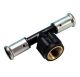 PRESS T-KOMAD UN AL/PEX 16x1/2Fx16 Henco 13PK-160416