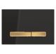 TASTER SIGMA50 BOJA METALA MESING - CRNA Geberit 115.672.DW.2