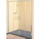 VRATA ZA TUŠ KABINU 4D 1600 H1900 SQ LINE BELA/PROV Kolpa San 511770