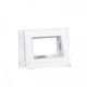 DEKORATIVNI RAM.3 MODULA.IP55. BELI