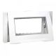 DEKORATIVNI RAM. 4 MODULA.IP55 .BELI