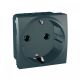 SUKO UTICNICA 2P E. 10/16A 250 V. GRAFIT