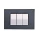 INTERIO ram gliter antracit 4M